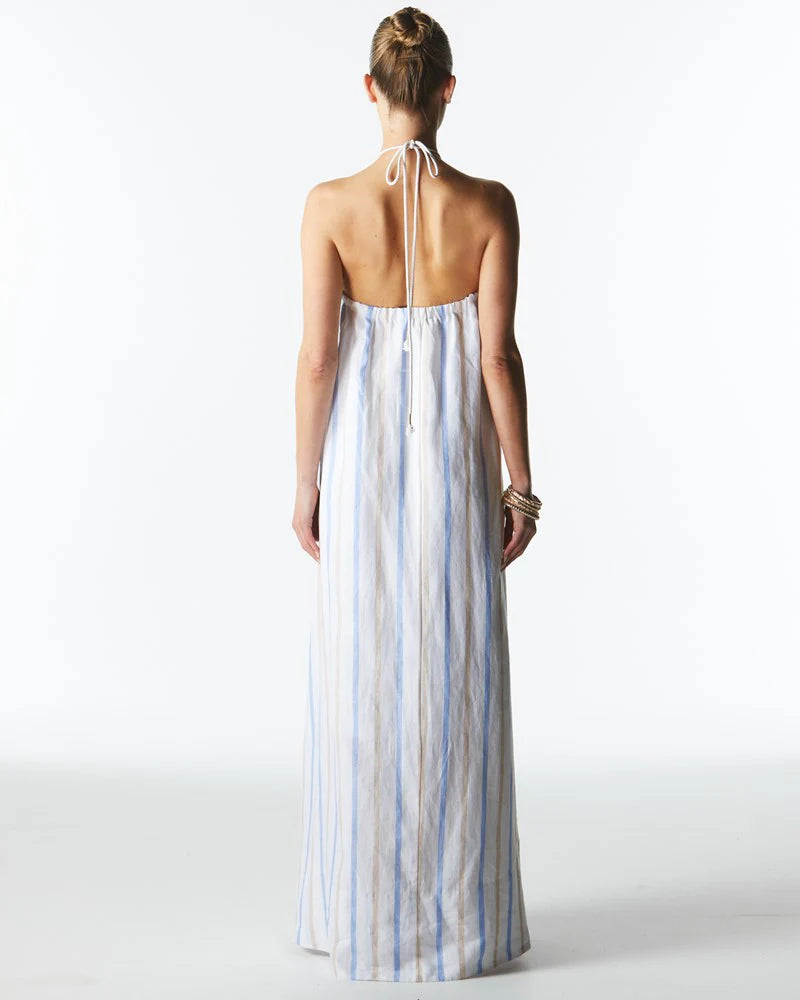 Fate & Becker.  - Poolside Boxy Dress - Stripe