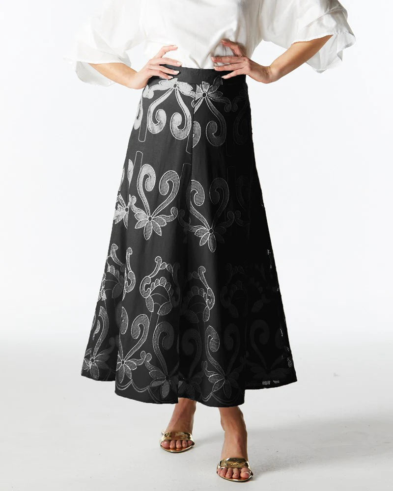 Fate & Becker - The Avenue Skirt - Black