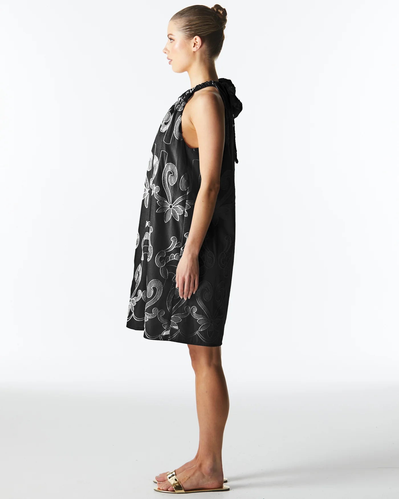 Fate & Becker - The Avenue Halterneck Dress - Black