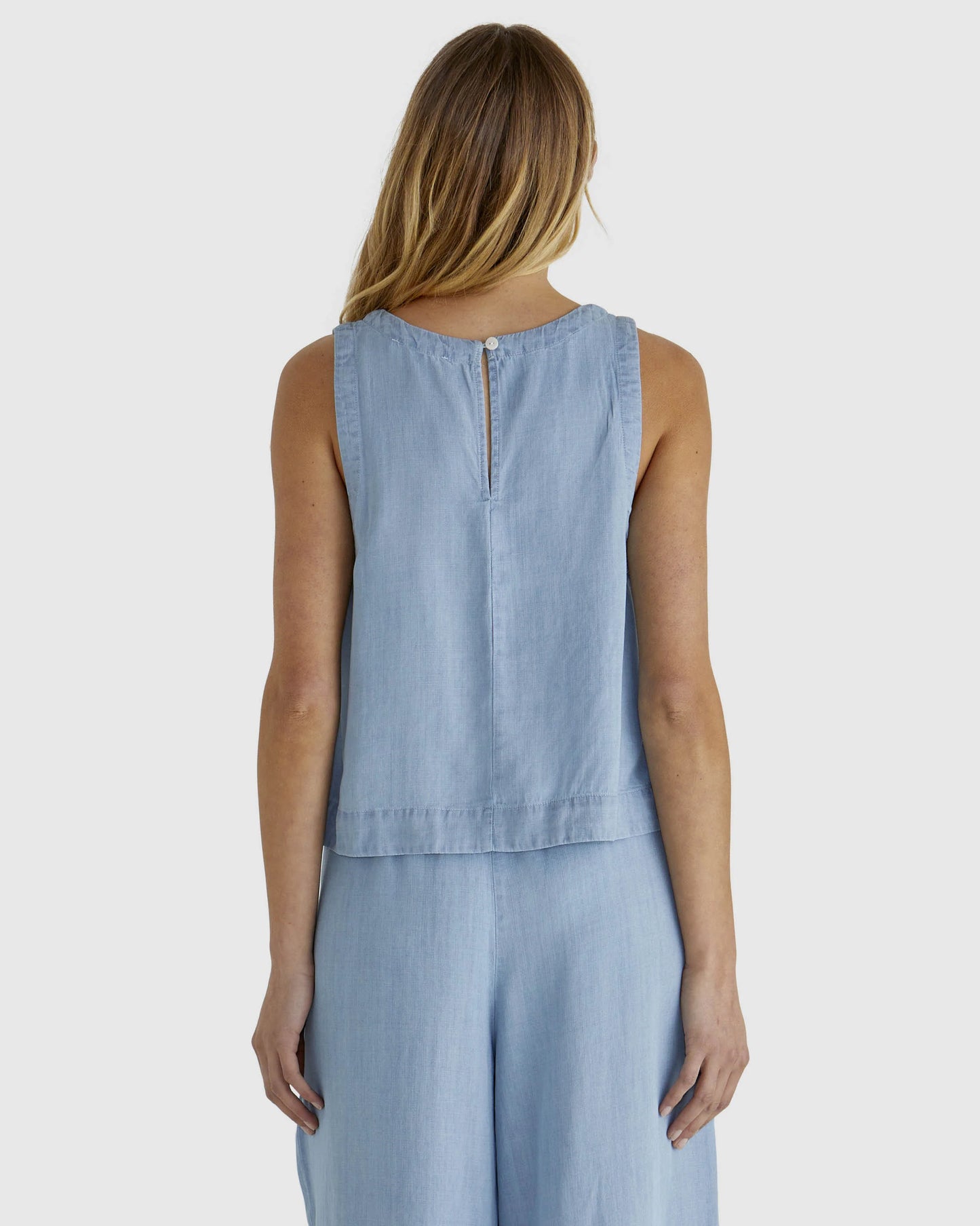 Sass - Rye Tank - Chambray