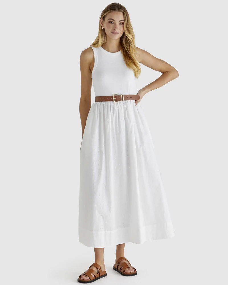 Sass - Opal Dress - White