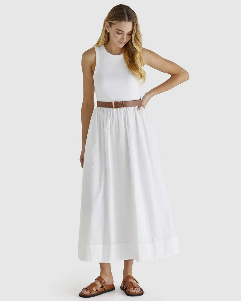 Sass - Opal Dress - White