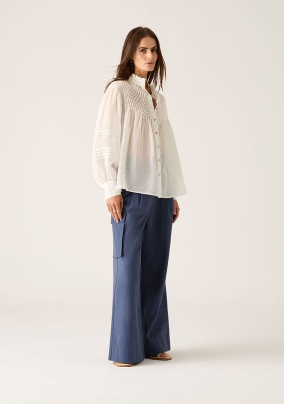 Mos the Label - Aaliyah Blouse - Ivory