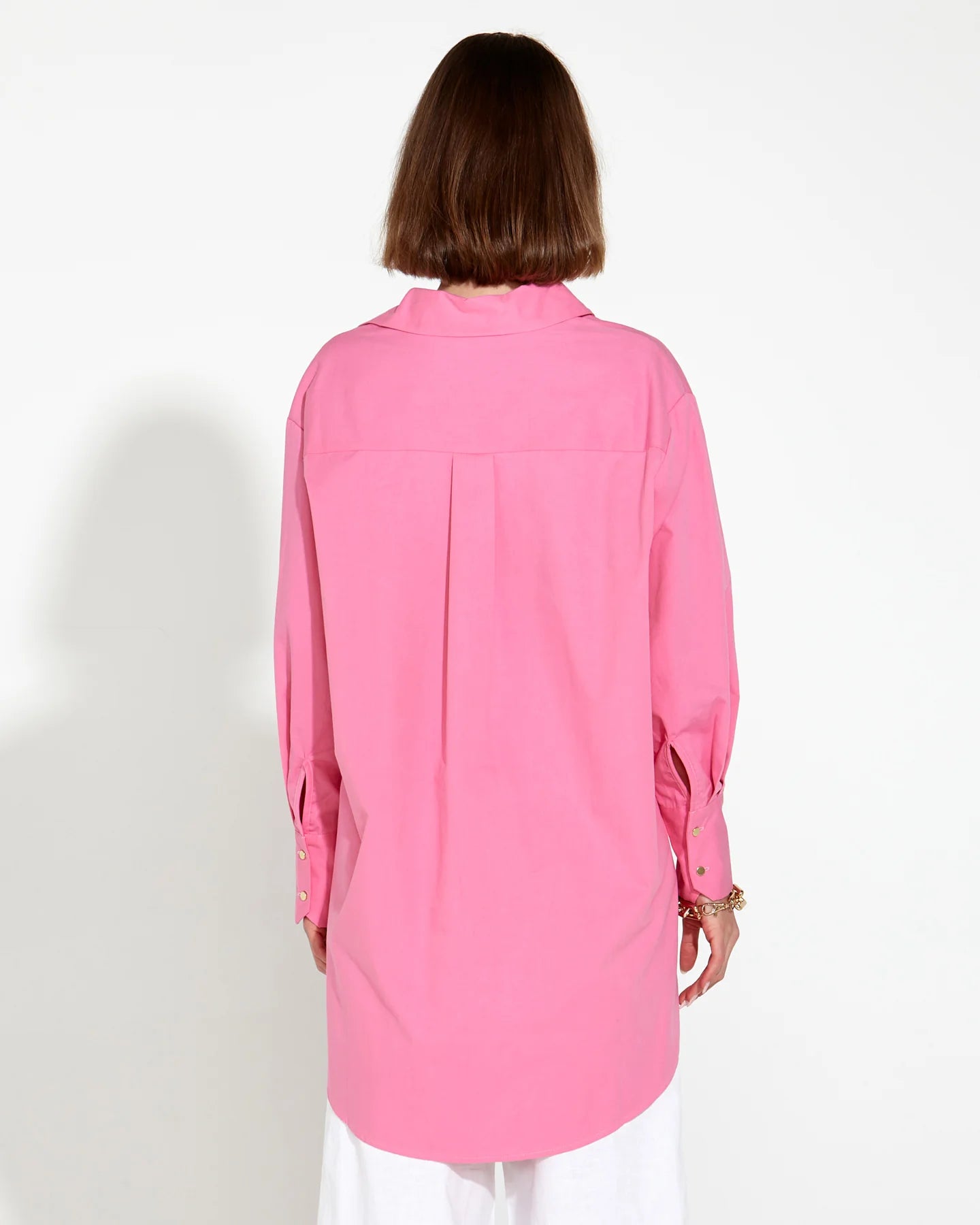 Fate & Becker - Landline Oversized Shirt - Pink