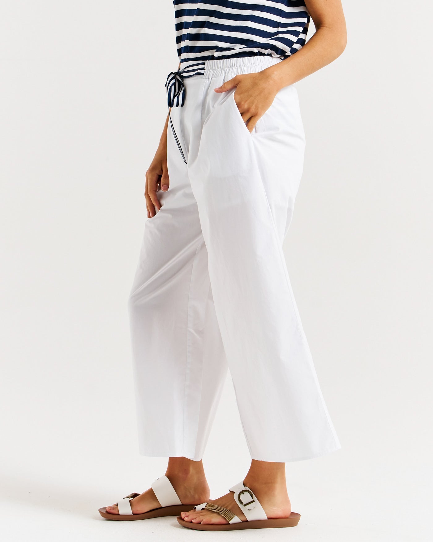 Betty Basics - Lulu Pant - White