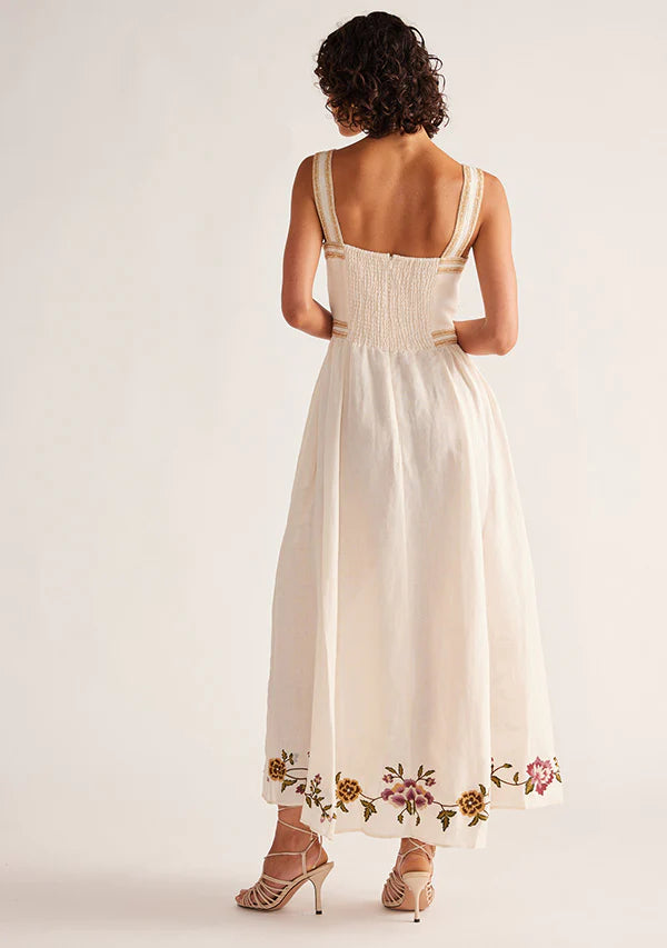 MOS the Label - Camille Maxi Dress - Ivory