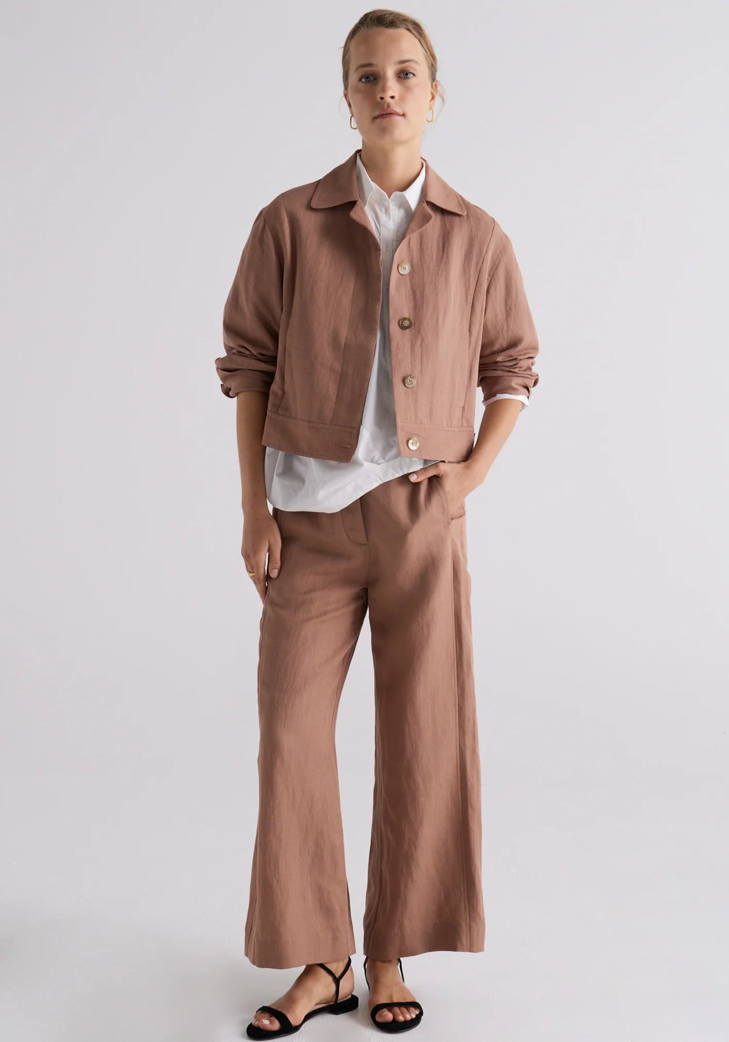 POL - Riley Pant - Taupe