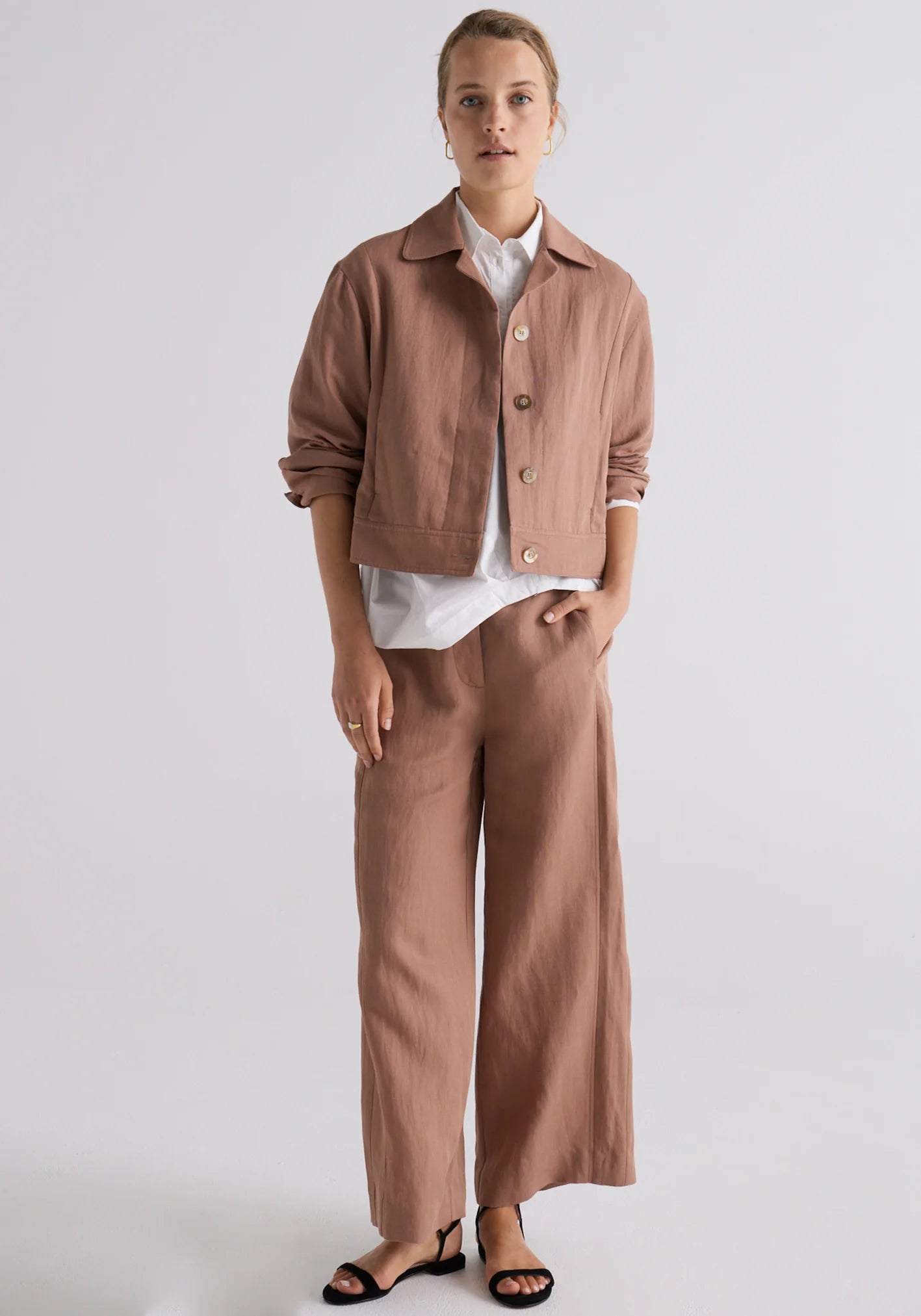 POL - Riley Pant - Taupe