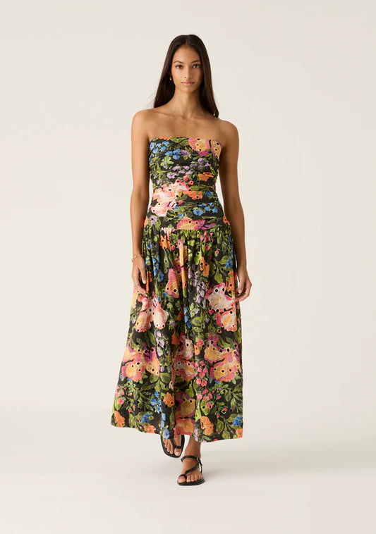 Mos the Label - Harper Strapless Dress - Harper Print