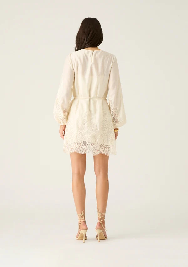 Mos the Label - Evie Mini Dress - Cream