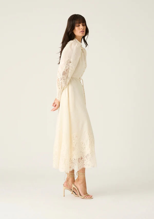 Mos the Label - Evie Midi Dress - Cream