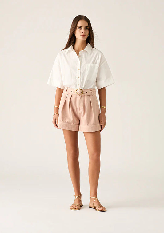 Mos the Label - Ana Denim Shorts - Rose