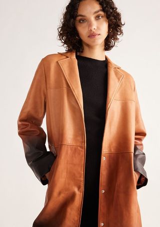 MOS the Label  - Eloise Ombre Leather Coat