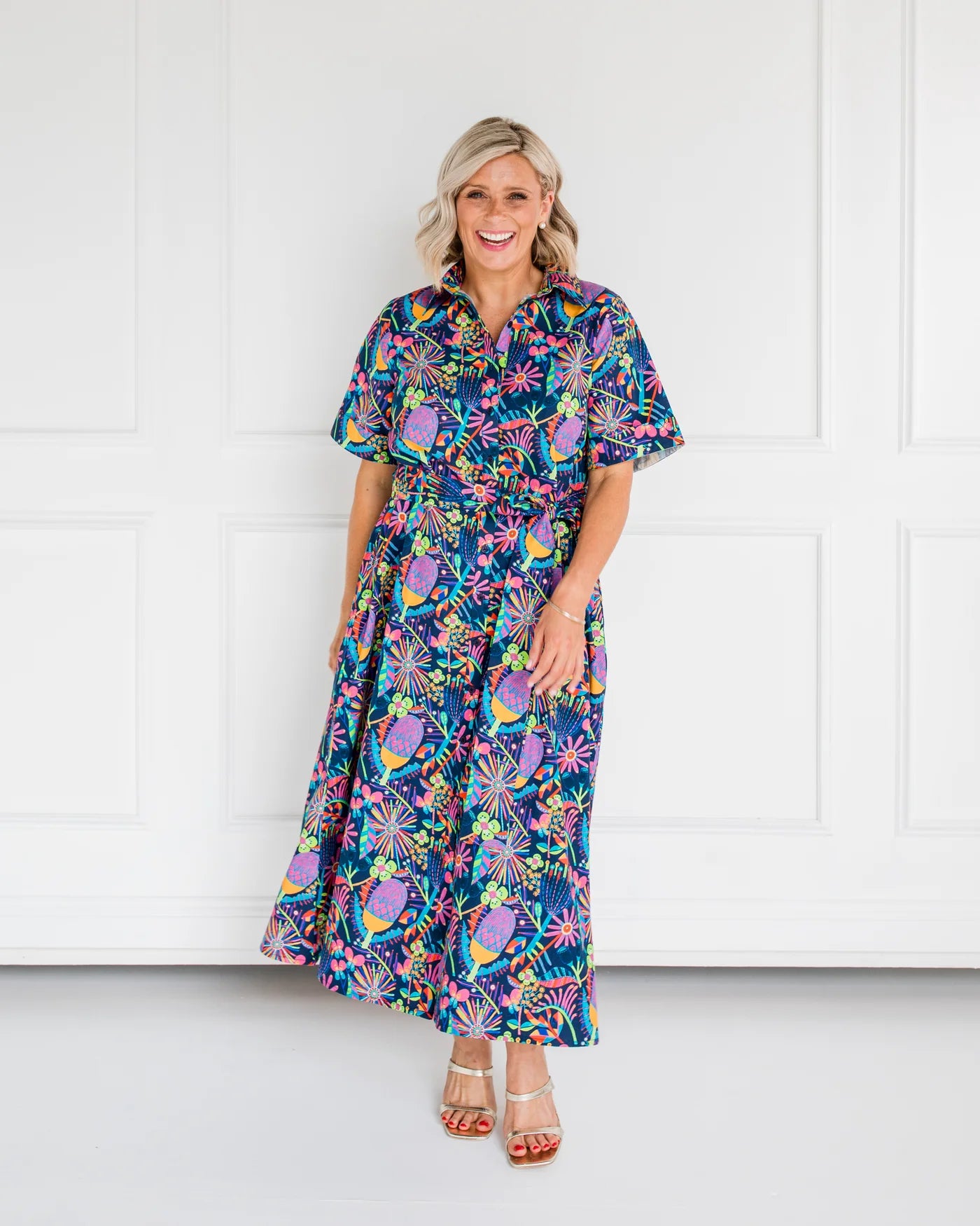 Liv & Milly - Wildflowers Shirt Dress