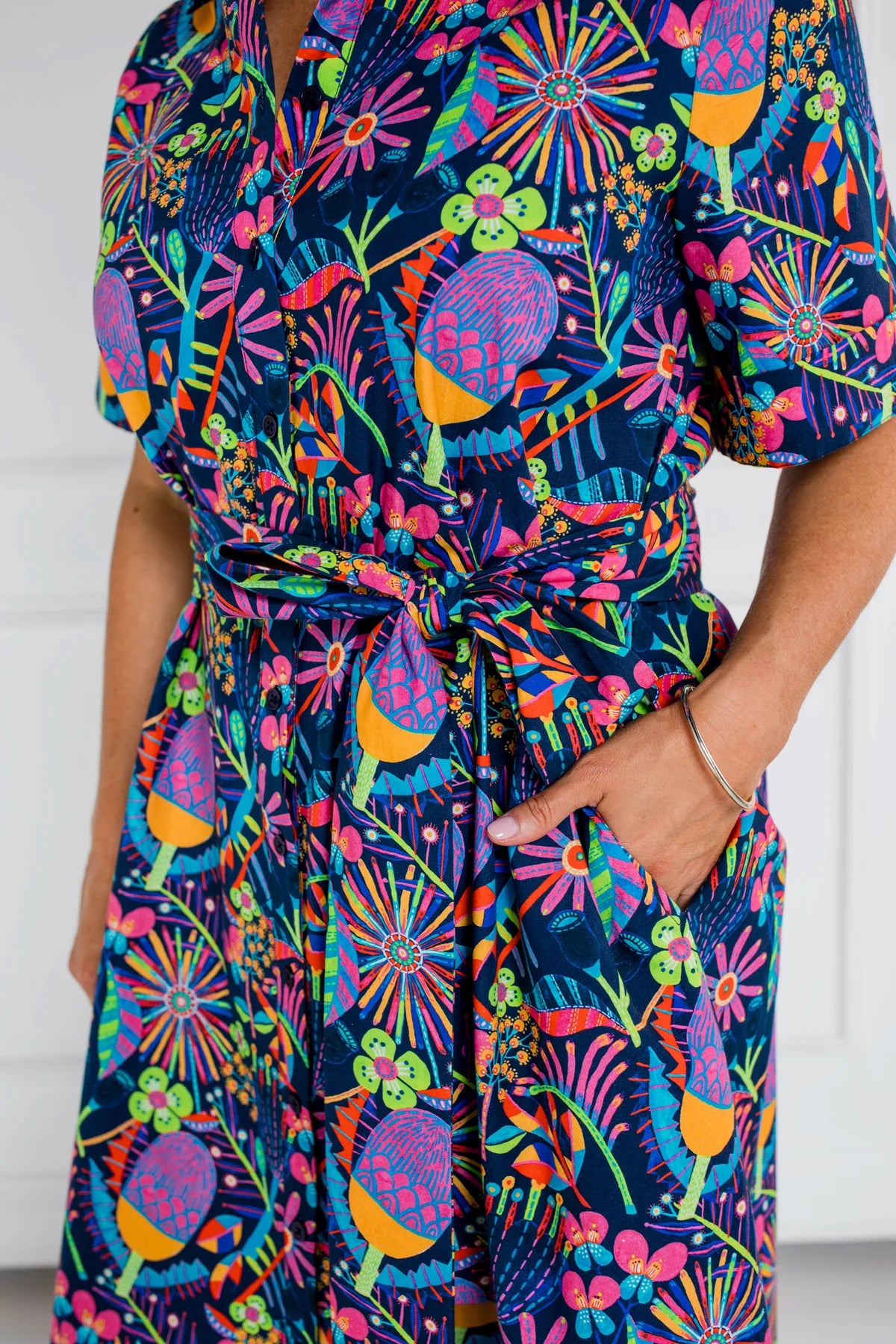 Liv & Milly - Wildflowers Shirt Dress